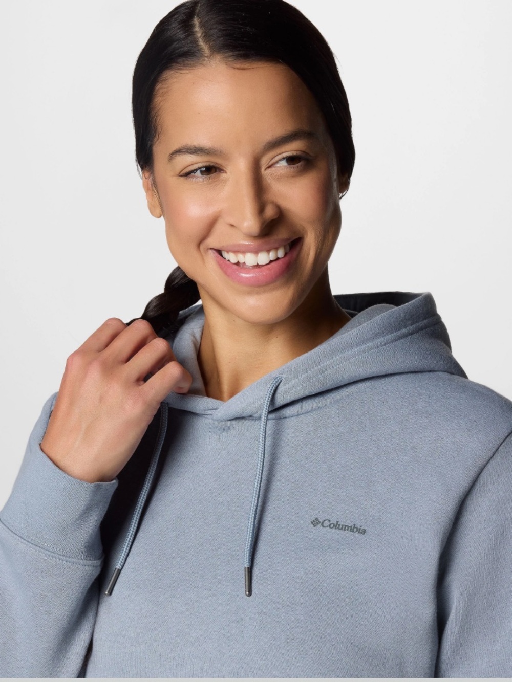Columbia Women's Light Blue Pullover Hoodie